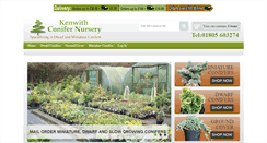 Desktop Screenshot of kenwithconifernursery.co.uk